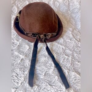 Brown Vintage Hat